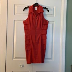 Nicole Miller ruched dress